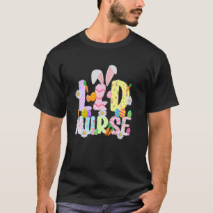 Camiseta Conejo de Pascua de enfermera de L&D Enfermera de