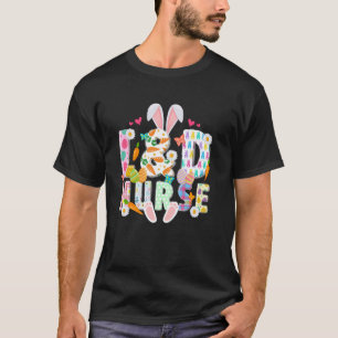 Camiseta Conejo de Pascua de enfermera de L&D Enfermera de