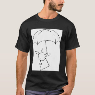 Camiseta Conejo de Pascua divertido esquema gráfico minimal
