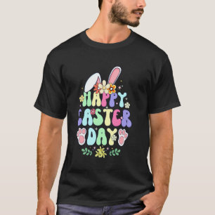 Camiseta Conejo de Pascua Feliz Cara de Conejo Divertido Dí