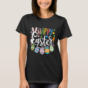 Camiseta Conejo de Pascua Feliz Cara de Conejo Divertido Dí