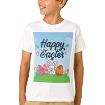 Conejo de Pascua Feliz Con Gafas