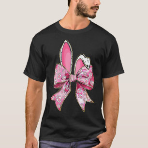 Camiseta Conejo de Pascua Feliz Coquette Lazos Orejas Niñas