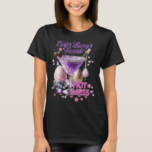 Camiseta Conejo de Pascua Feliz Favorito Desastre Caliente