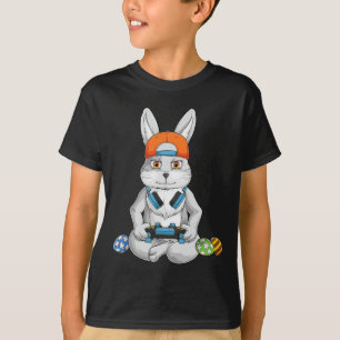 Camiseta Conejo de Pascua Huevo Divertido Chicos Chicas Niñ