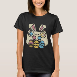 Camiseta Conejo de Pascua Huevos de videojuegos Jugadores H