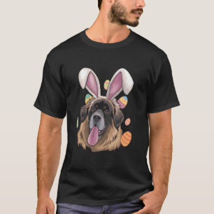 Camiseta Conejo de Pascua Leonberger Perro