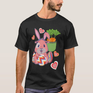 Camiseta Conejo de Pascua Retro, Conejo de Pascua, Huevos d