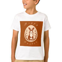 Conejo de Pascua Retro personalizable. Conejo de P