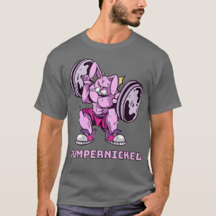 Camiseta Conejo de Pumpernickel con la construcción de cuer