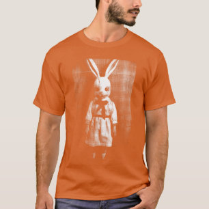 Camiseta Conejo de terror oscuro espeluznante impío gótico