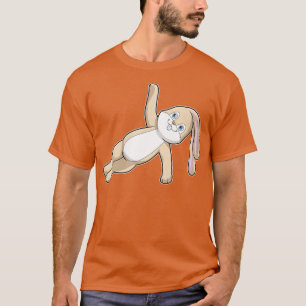 Camiseta Conejo de Yoga Stretching