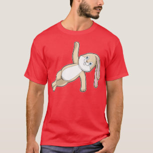 Camiseta Conejo de Yoga Stretching