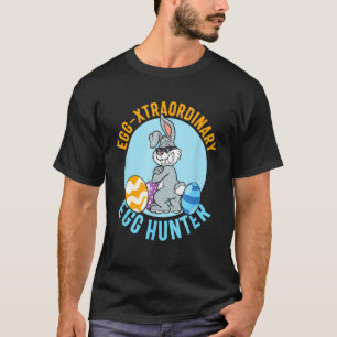 Camiseta Conejo del Día de Pascua con Huevos Tradicionales