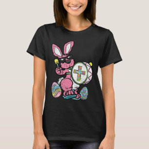 Camiseta Conejo Drummer Semana Santa Huevos Caza Conejo de 