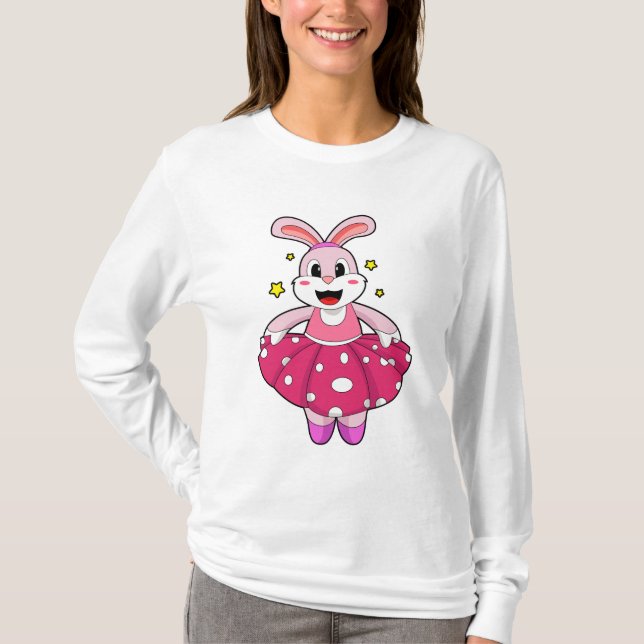 Camiseta Conejo en Ballet Dance (Anverso)