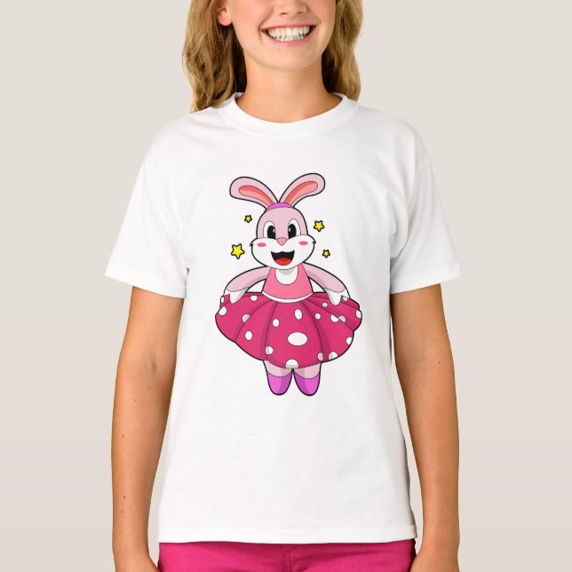 Camiseta Conejo en Ballet Dance (Anverso)