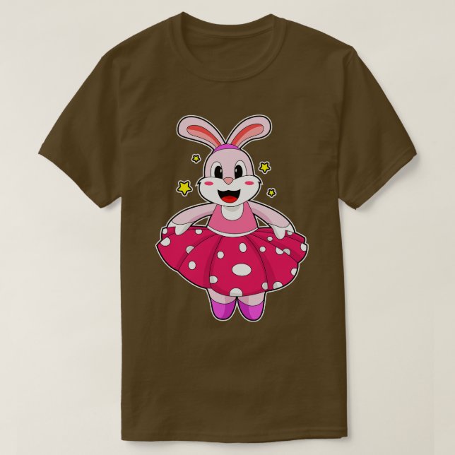 Camiseta Conejo en Ballet Dance (Diseño del anverso)