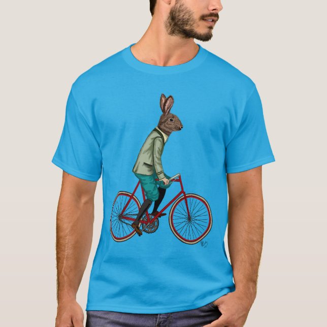 Camiseta Conejo En Bicicleta 2 (Anverso)