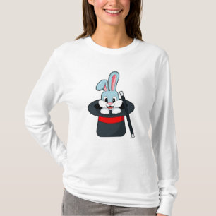 Camiseta Conejo en la magia con la mano y el Gorra