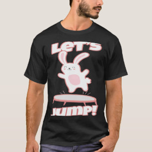 Camiseta Conejo en Trampoline Saltemos Trampoline Gymnast