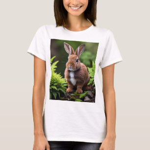 Camiseta Conejo Enano Marrón
