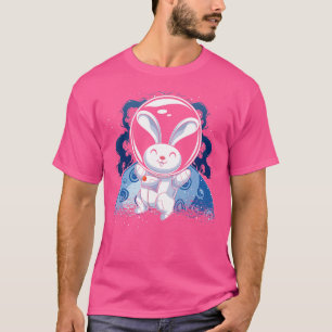 Camiseta Conejo espacial Universo Ciencia Animal Bunny Astr