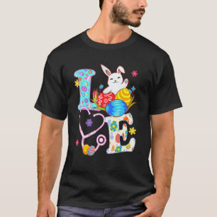 Camiseta Conejo Estetoscopio Enfermera Quirúrgica Vida Pasc