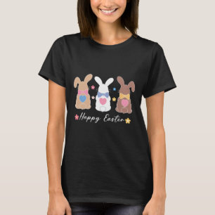 Camiseta Conejo Feliz Pascua Cara de Conejo Divertido Día d