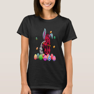 Camiseta Conejo Gallo Pascua Divertido Día de Pascua Pollo
