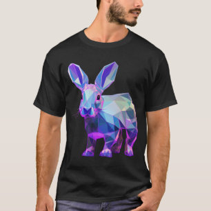 Camiseta Conejo geométrico arcoiris