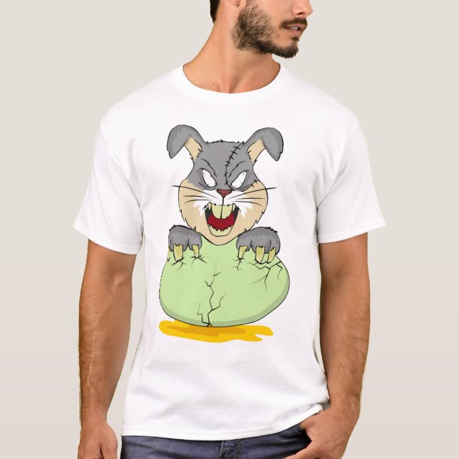 Camiseta Conejo Halloween (Anverso)