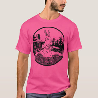 Camiseta Conejo Hunter Conejo Armado Con Aparato De Arma