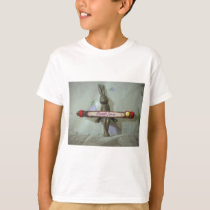 Camiseta Conejo inspirador: siempre me gusta la impresión d