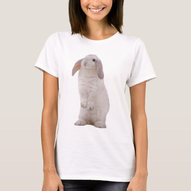 Camiseta Conejo Kawaii Lindo (Anverso)