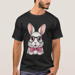 Camiseta Conejo Lindo con Gafas - Pascua