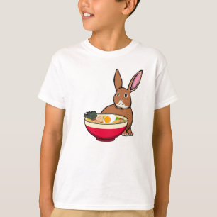 Camiseta Conejo Lindo y Ramen