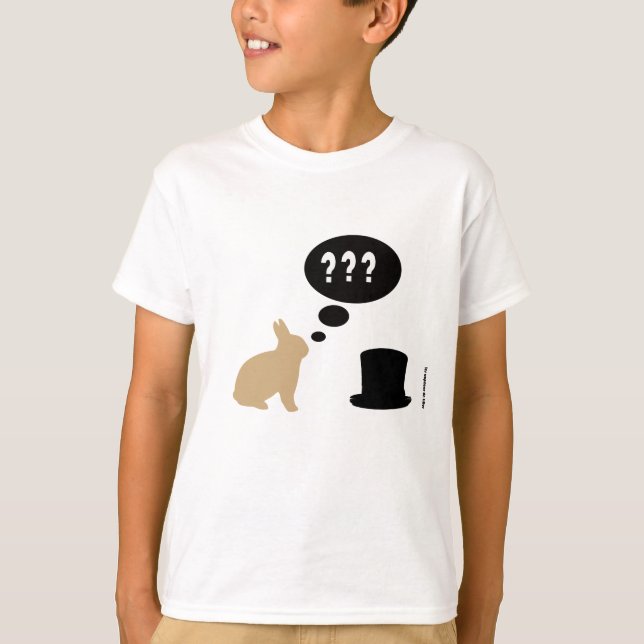 Camiseta Conejo mágico (Anverso)