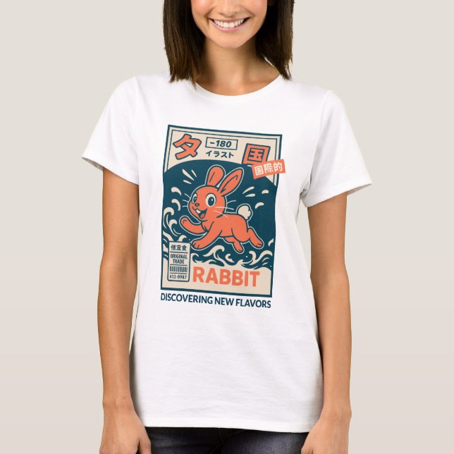 Camiseta Conejo Manga (Anverso)