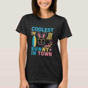 Camiseta Conejo más frío en la ciudad ropa de moda con tema