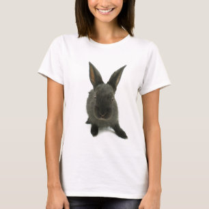 Camiseta conejo negro