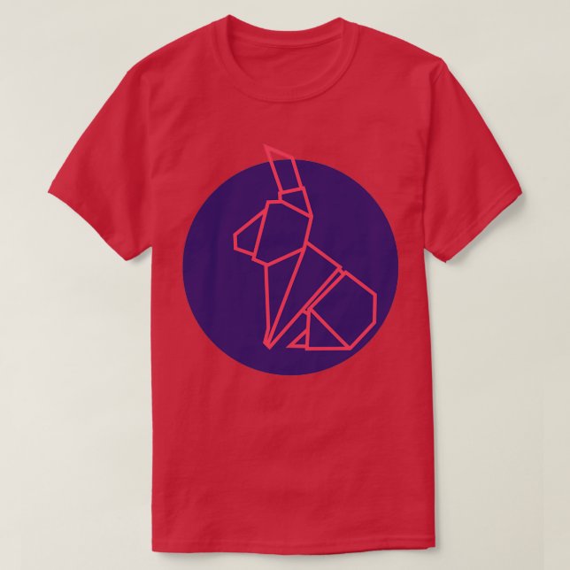 Camiseta Conejo Origamal (Diseño del anverso)