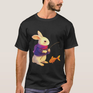 Camiseta Conejo Pescador Acogedor
