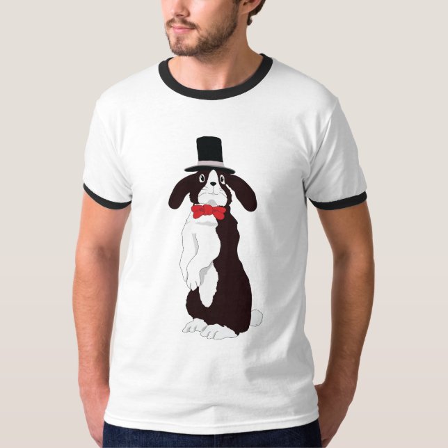 Camiseta Conejo Real Tuxedo (Anverso)
