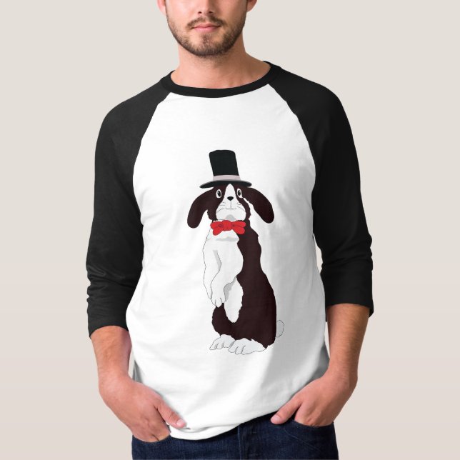 Camiseta Conejo Real Tuxedo (Anverso)