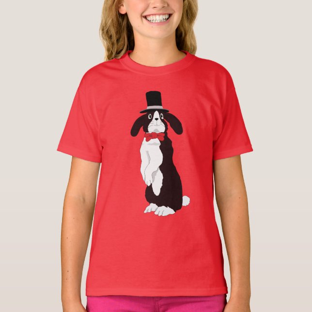 Camiseta Conejo Real Tuxedo (Anverso)