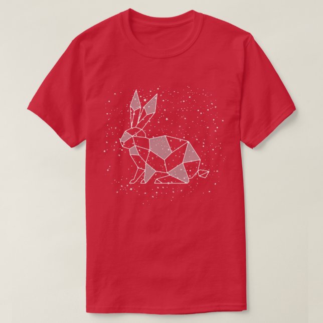 Camiseta Conejo Rótulo Astrológico Chino Horóscopo (Diseño del anverso)