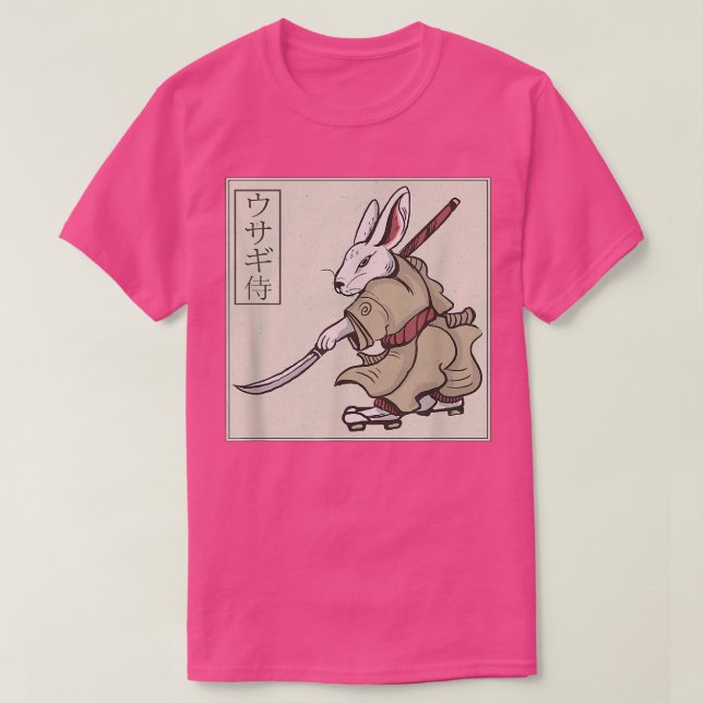 Camiseta Conejo Samurai I Bunny Samurai Japonés (Diseño del anverso)