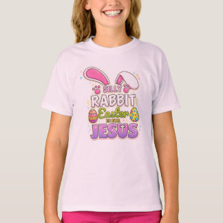 Camiseta Conejo Tonto La Pascua Es Para Jesús Pascua Cristi