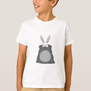 Camiseta Conejo travieso en saco Peekaboo niños